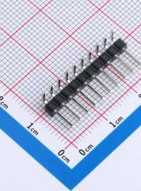 DS1022-1x10RDF11-B 排针 DS1022-1x10RDF11-B 弯插,P=2.54mm