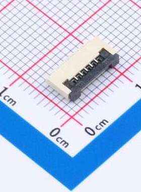 1.0K-DHQX-5PWB FFC/FPC连接器 间距:1mm P数:5P 翻盖式 SMD,P=1m