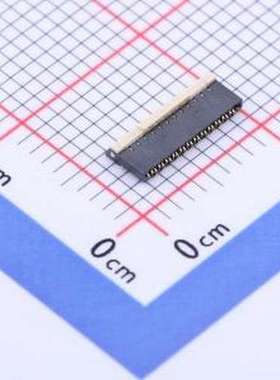 AYF362535 FFC/FPC连接器 间距:0.3mm P数:25P 翻盖式 下接 SMD,P