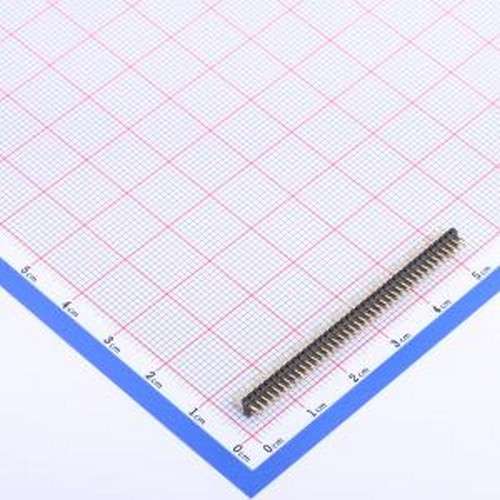 X1321WV-2x40J-C30D23 排针 2x40P 间距:1.27mm 方针 插件,P=1.27