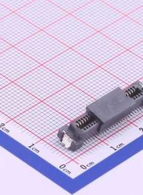 FBB08008-F50S3003K6M 板对板与背板连接器 间距0.8mm 母座 50PIN