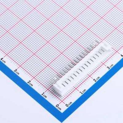 PH-17A 线对板针座 1x17P 间距:2mm 直插 系列:PH 插件,P=2mm