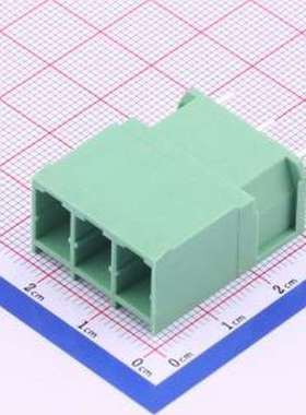 KF2EDGSV-7.62-3P 插拔式接线端子 7.62mm 1x3P 排数:1 每排P数:3