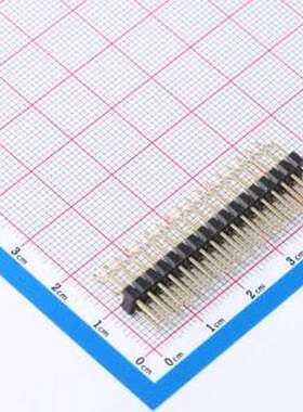 X6521WRS-2x17H-C60D75 排针 2x17P 间距:2.54mm 方针 SMD,P=2.54