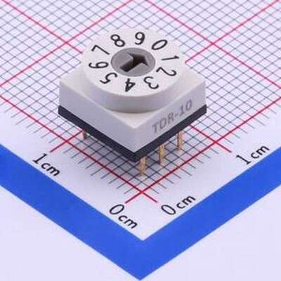 TDR-10 旋转编码器 旋转编码开关 插件