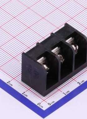 DBT50B-9.5-3P-BK-P 栅栏式接线端子 接线端子 插件,P=9.5mm