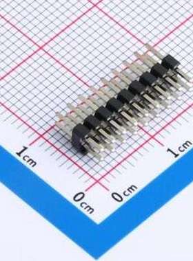 HDGCPH20-PZ2-09 排针 2.0直插排针L8.7/2.8/3.9 2x9P 插件,P=2mm