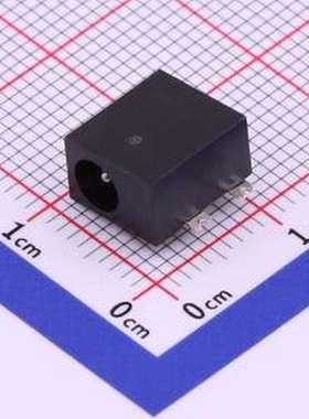 DC-033-10A DC电源连接器 DC电源插座 内径:1mm 外径:3.9mm SMD