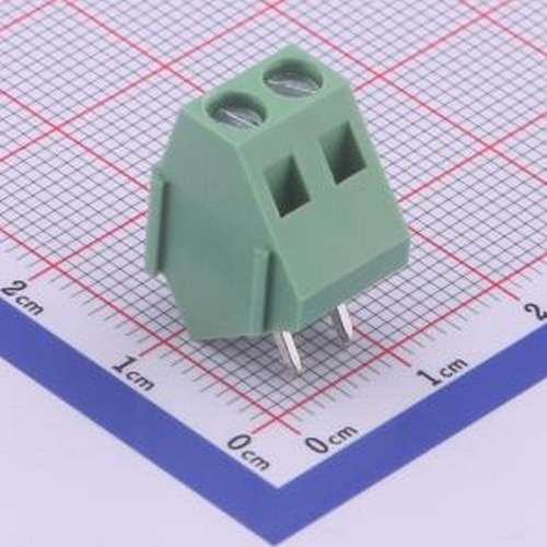 WJ103-5.0-2P 螺钉式接线端子 5mm 1x2P 排数:1 每排P数:2 直插