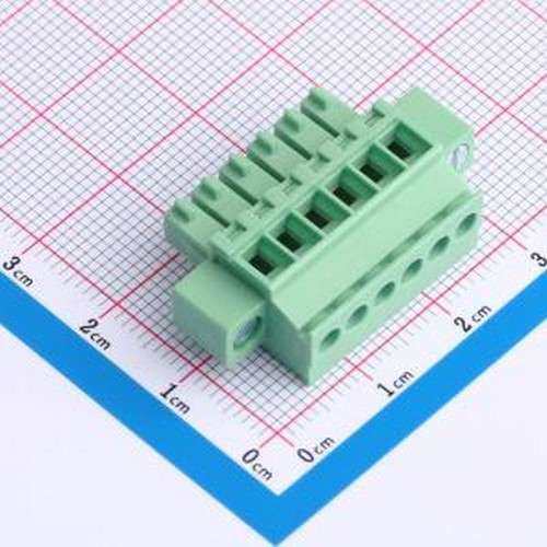 DB2EKAM-3.5-6P-GN-S 插拔式接线端子 3.5mm 1x6P 排数:1 每排P数