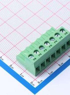 DB2EK-5.0-7P-GN-S 插拔式接线端子 5mm 排数:1 每排P数:7 绿色 P