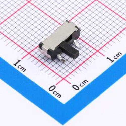HX MST-22D18G4-WT 滑动开关 两档卧式贴片 6脚拨动 柄长4MM SMD,