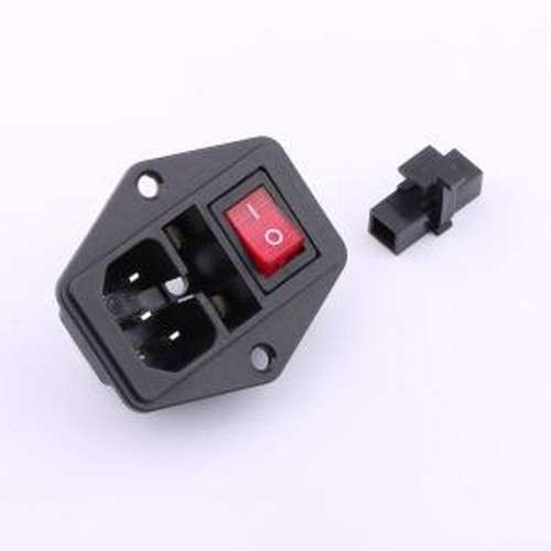 RT-C14B-H1+SS21-1RB-L 船型开关 三合一插座:翘板开关+AC插座+保