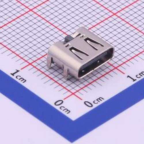 U262-061N-4BVC10 USB连接器 Type-C 母 卧贴 SMD