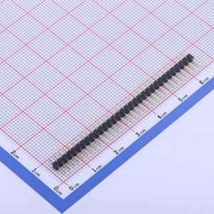 排针 1x32P 插件 32I P=2mm 方针 C40D28 2mm X4611WV 间距