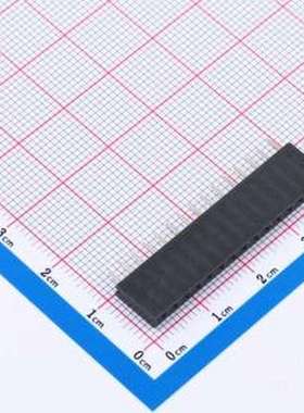 HDGCPH2.54-PZS-01-15 排母 1x15P 间距:2.54mm 直插 插件,P=2.54