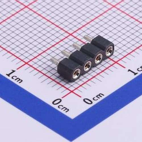 MF254V-11-04-0540 排母 间距:2.54mm 1x4P 直插 插件,P=2.54mm