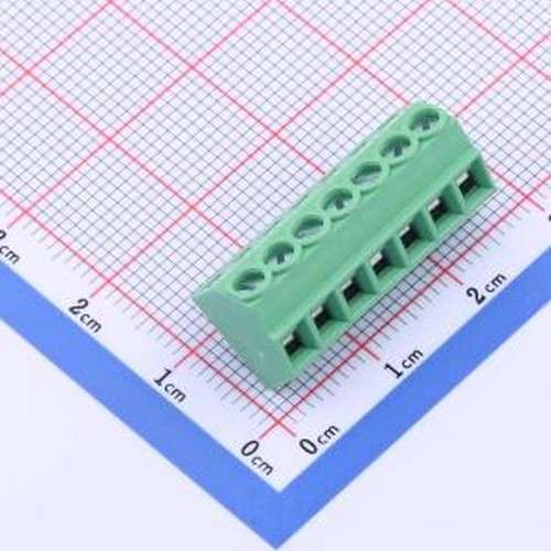 JL102-35007G01 螺钉式接线端子 1x7P 3.5mm 直插 排数:1 每排P数