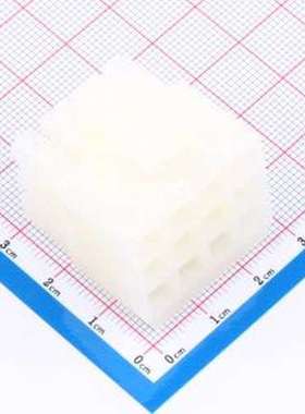 39036124 胶壳(线对板/线对线) 3x4P 6.7mm P=6.7mm