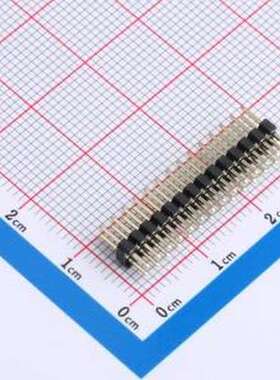 P220-1214A0AS087A1 排针 2x14P 间距:2mm 直插 方针 插件,P=2mm