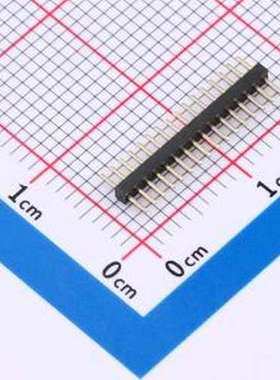 A100UP-ZD16P 排针 间距1.0mm 1x16P 直插 插件,P=1mm