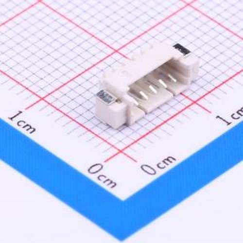 THD1252-05WR-SN 线对板针座 1x5P 间距:1.25mm SMD,P=1.25mm