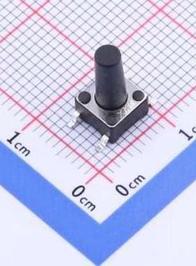 TS-1102SD-C-Q-B 轻触开关 6*6*12mm 立贴 轻触开关 SMD