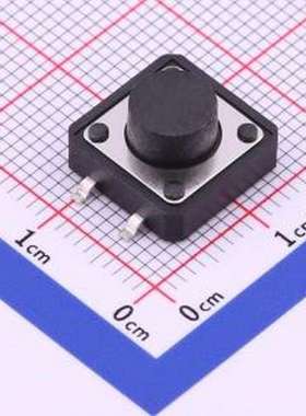 TS-1003S-BR06516 轻触开关 12*12*6.5mm 立贴 轻触开关 SMD