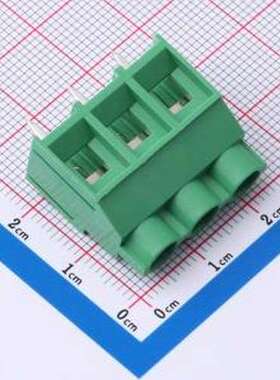 MX762-7.62-03P-GN01-Cu-PS-A 螺钉式接线端子 7.62mm 1x3P 排数: