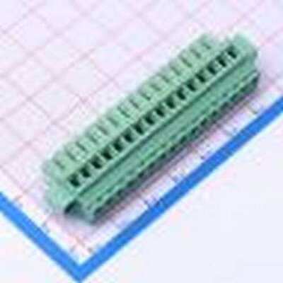 DB2EKBM-3.81-16P-GN-S 插拔式接线端子 3.81mm 1x16P 排数:1 每