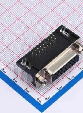 D-SUB-HDR-26PCM-BB D-Sub/VGA连接器 D-Sub 母 P数:26P 黑色 弯