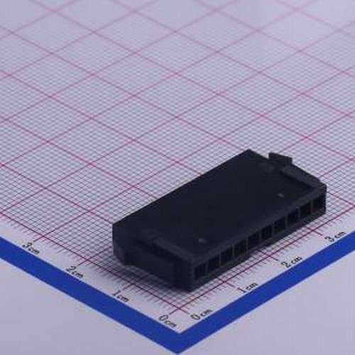 HX30001-10R bk 胶壳(线对板/线对线) 3mm 1x10P P=3mm