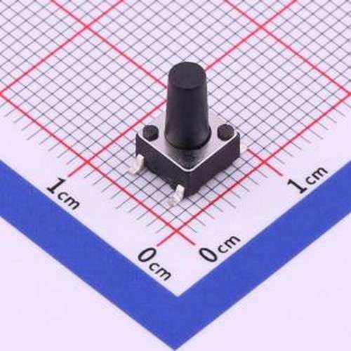 TS-1095S-A135B2-C2D1 轻触开关 6*6*10.5mm 立贴 轻触开关 SMD