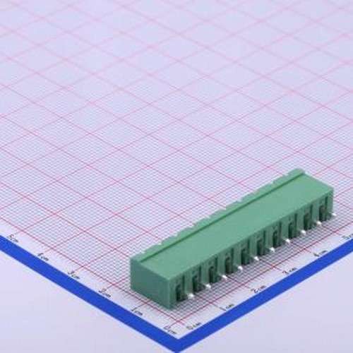 DB2EVC-5.08-10P-GN 插拔式接线端子 1x10P 5.08mm 排数:1 每排P