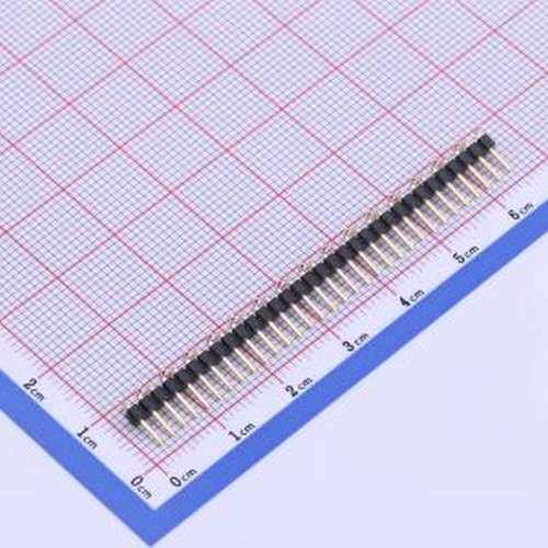 X4611WVS-32I-C40D44R2 排针 1x32P 间距:2mm 方针 SMD,P=2mm