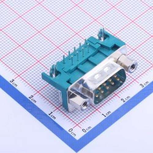 DT10121-M5W3-4F D-Sub/VGA连接器 D-Sub 公 P数:9P 弯插