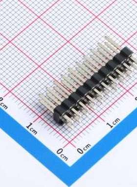 HDGCPH254-PZ02-10 排针 2x10P 间距:2.54mm 直插 插件,P=2.54mm
