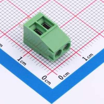 284391-2 螺钉式接线端子 3.5mm 1x2P 排数:1 每排P数:2 直插 插