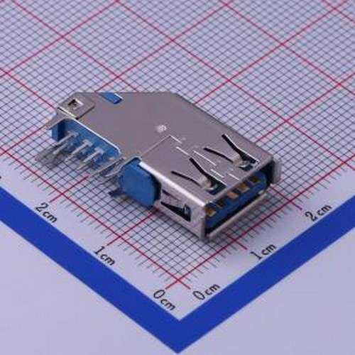 U30-04 USB连接器 Type-A 母 侧插 插件