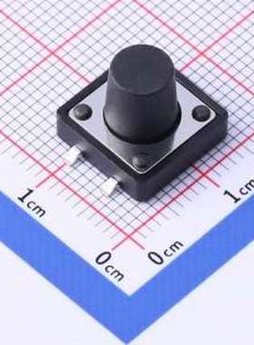 TSF002B10026A02 轻触开关 12*12*10mm 立贴 轻触开关 SMD