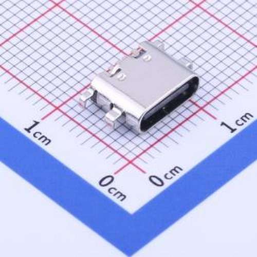 TYPE-606-1.6-T3 USB连接器 Type-C 母 沉板 SMD