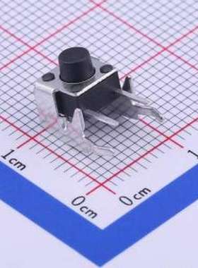 TC-1102N-C-Q-B 轻触开关 6*6*6mm 卧插 轻触开关 插件