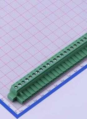 DB2EKM-5.08-22P-GN-S 插拔式接线端子 5.08mm 1x22P 排数:1 每排