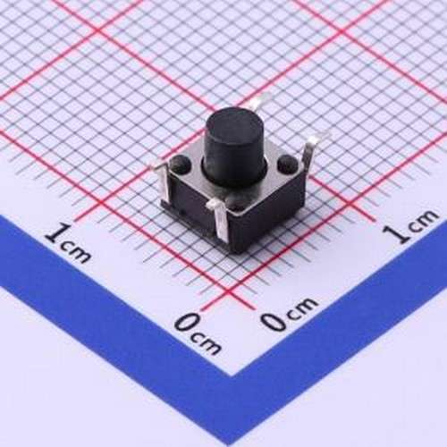 TS-1095E-A6B3-D2 轻触开关 6*6*6.5mm 立贴 轻触开关 SMD