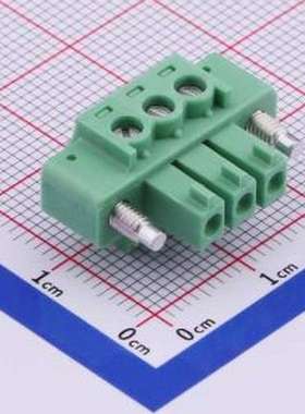 1827716 插拔式接线端子 3.81mm 1x3P 排数:1 每排P数:3 螺丝固定