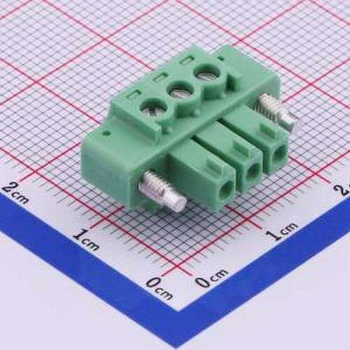 1827716 插拔式接线端子 3.81mm 1x3P 排数:1 每排P数:3 螺丝固定