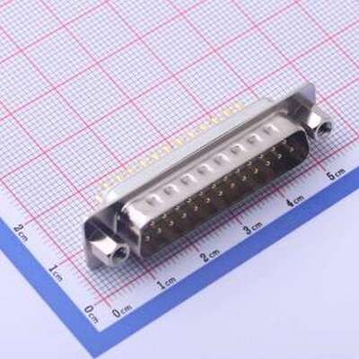X0125WC2W2 D-Sub/VGA连接器 D-Sub 公 P数:25P 插件