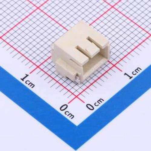 L254XHB-02PW 线对板针座 1x2P 间距:2.54mm 卧贴 SMD,P=2.5mm