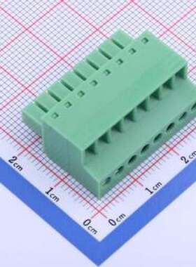 KF2EDGKC-3.5-8P 插拔式接线端子 3.5mm 1x8P 排数:1 每排P数:8 P