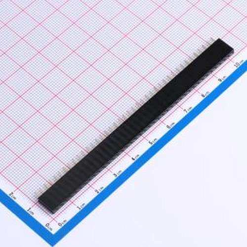 CSHA101-4002A001A1AA 排母 1x40P 间距:2.54mm 直插 插件,P=2.54